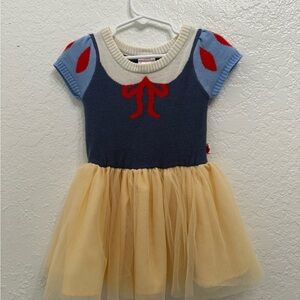 Disney Blue and Yellow Kids Casual Dress